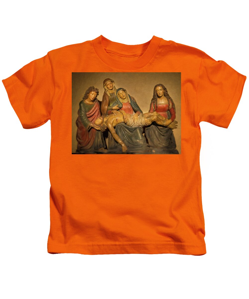 Sacred Kids T-Shirt featuring the photograph Churches of Italy - Fiesole #1 by Andy Romanoff
