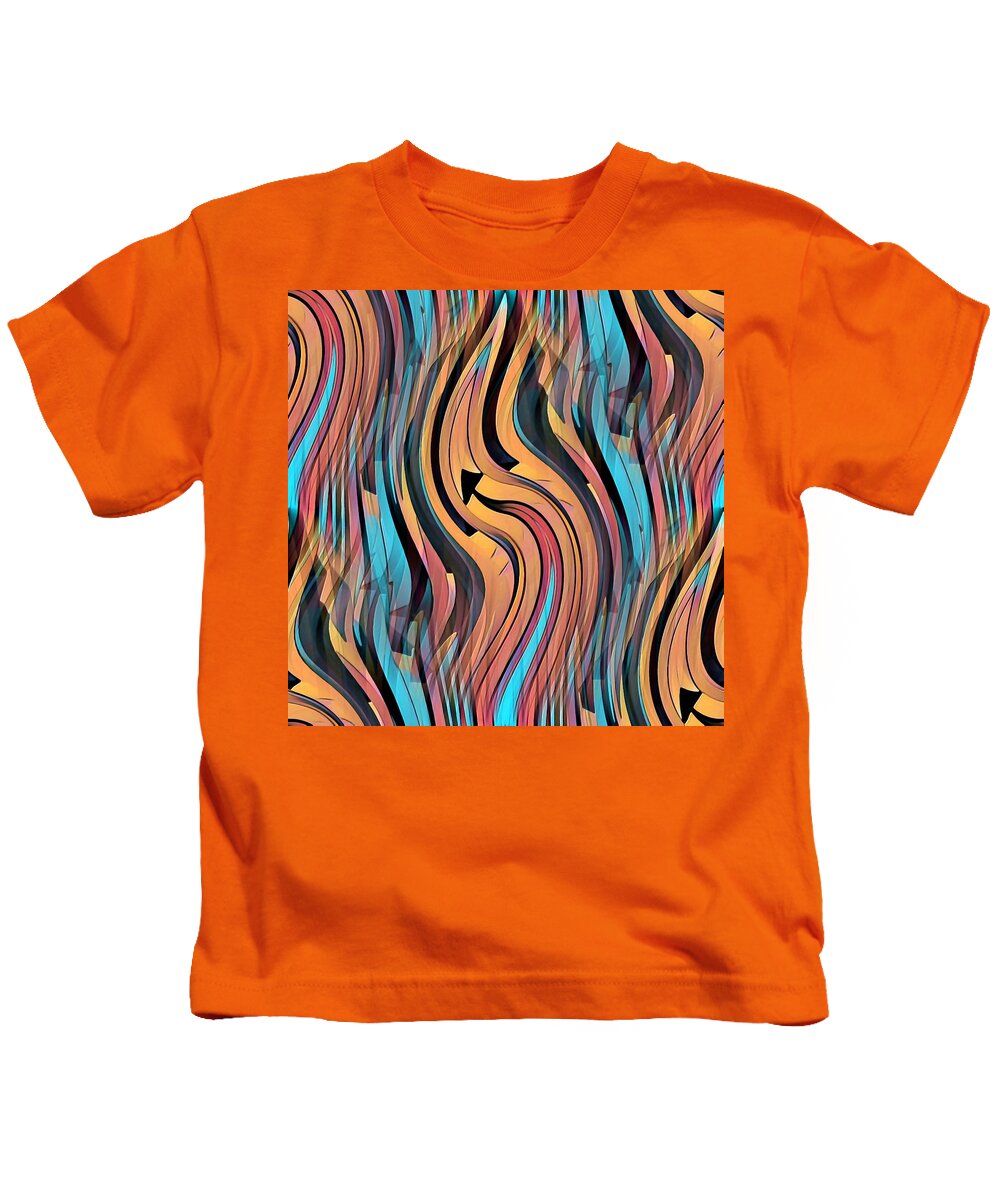 Eternal Kids T-Shirt featuring the digital art Eternal by David Manlove
