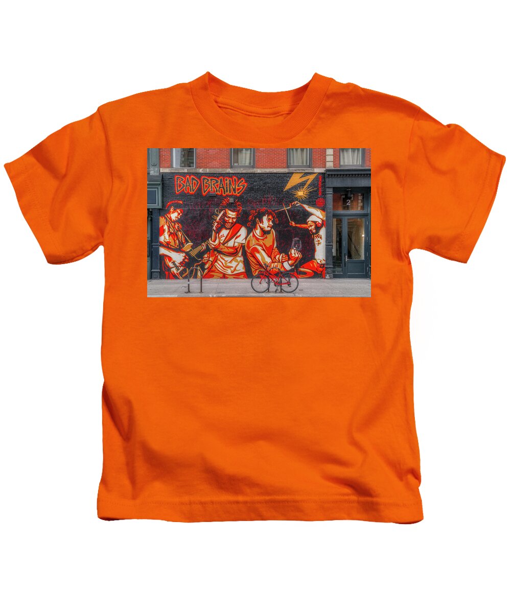 Bad Brains Kids T-Shirt by Penny Polakoff - Penny Polakoff