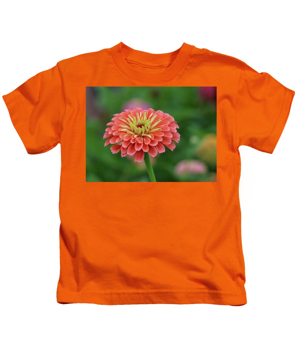 Garden Kids T-Shirt featuring the photograph Coral Crush by Mary Anne Delgado