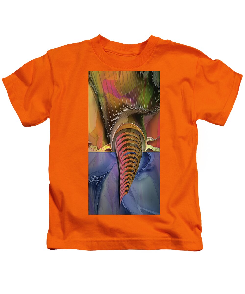 Mighty Sight Studio Kids T-Shirt featuring the digital art Far Fetched by Steve Sperry