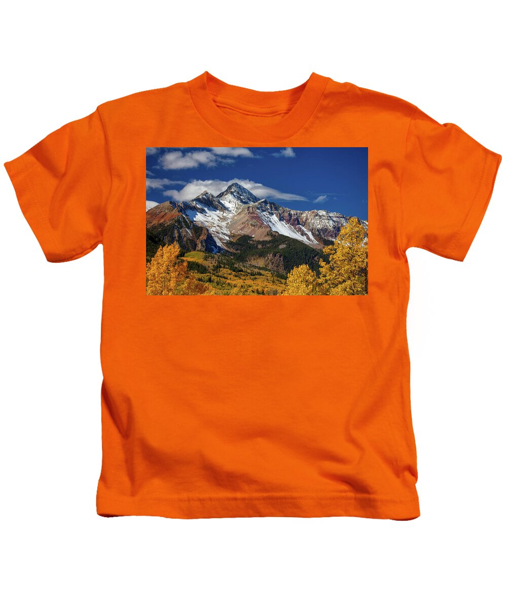 Colorado Landscapes Kids T-Shirt featuring the photograph Golden Afternoon by Darren White