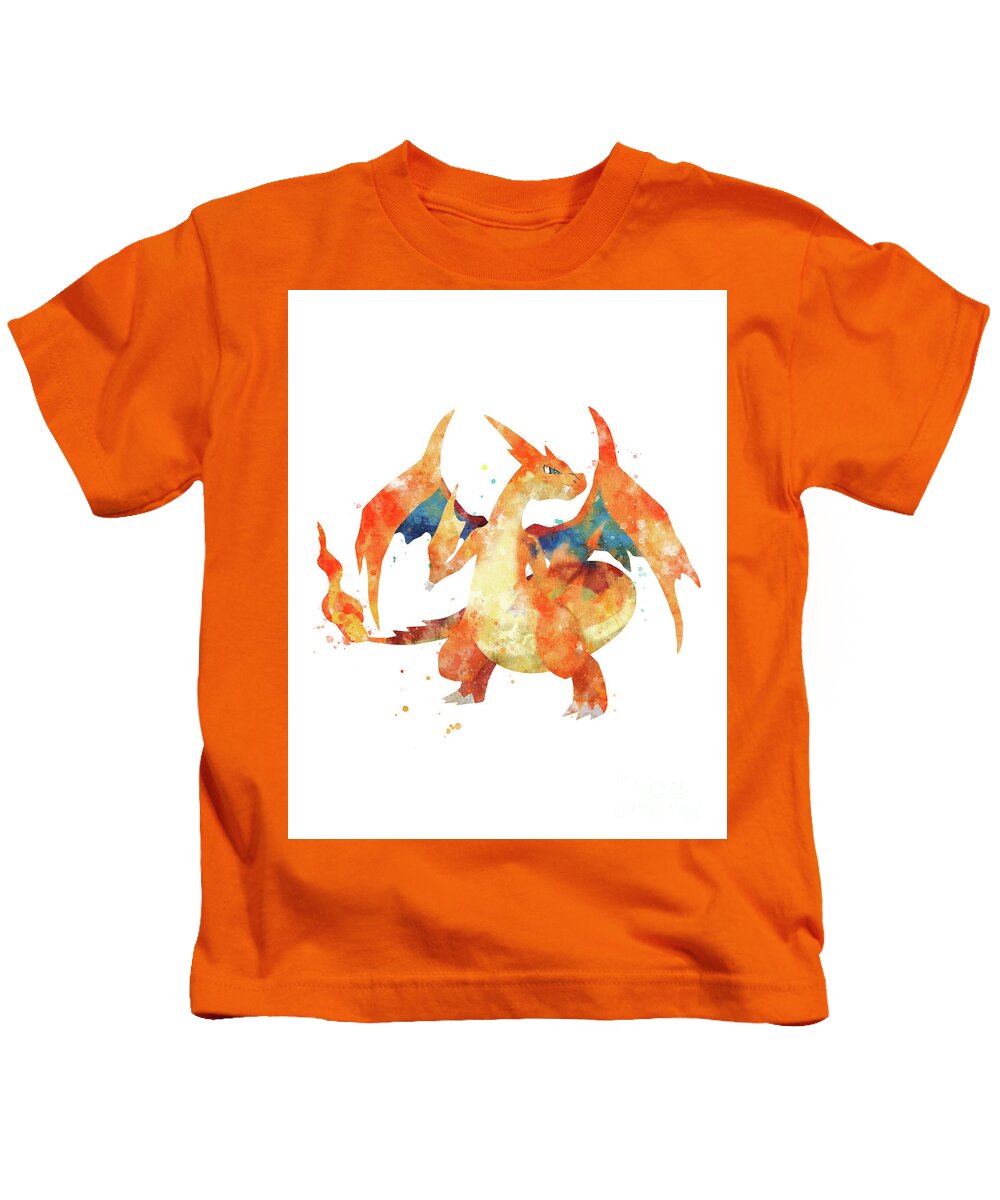 Pokemon Kids T-Shirt by Monn Print - Fine Art