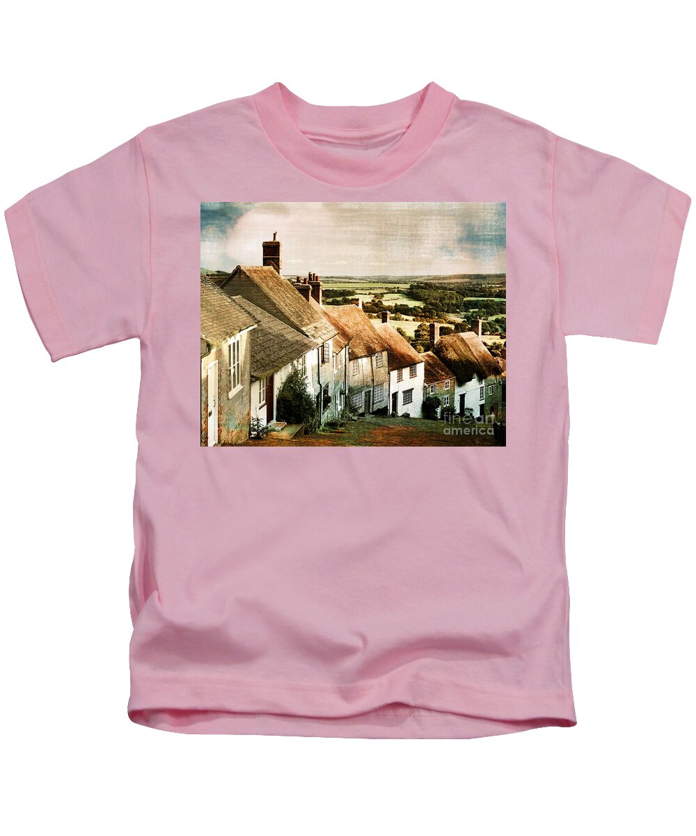 Digital Art Kids T-Shirt featuring the photograph A Past Revisited by Edmund Nagele FRPS