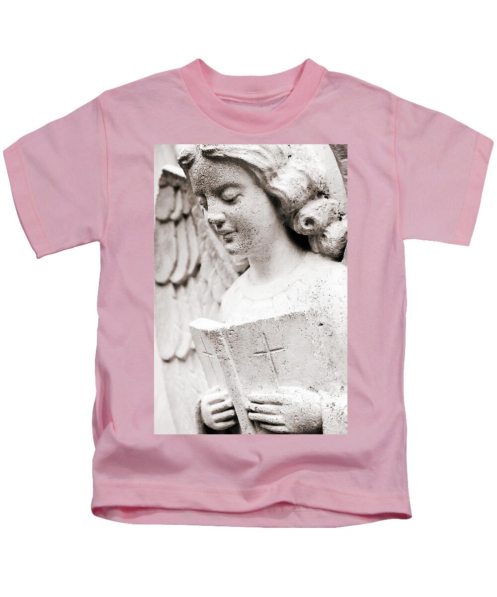 Angel Kids T-Shirt featuring the photograph Angels Prayers and Miracles by Trish Mistric
