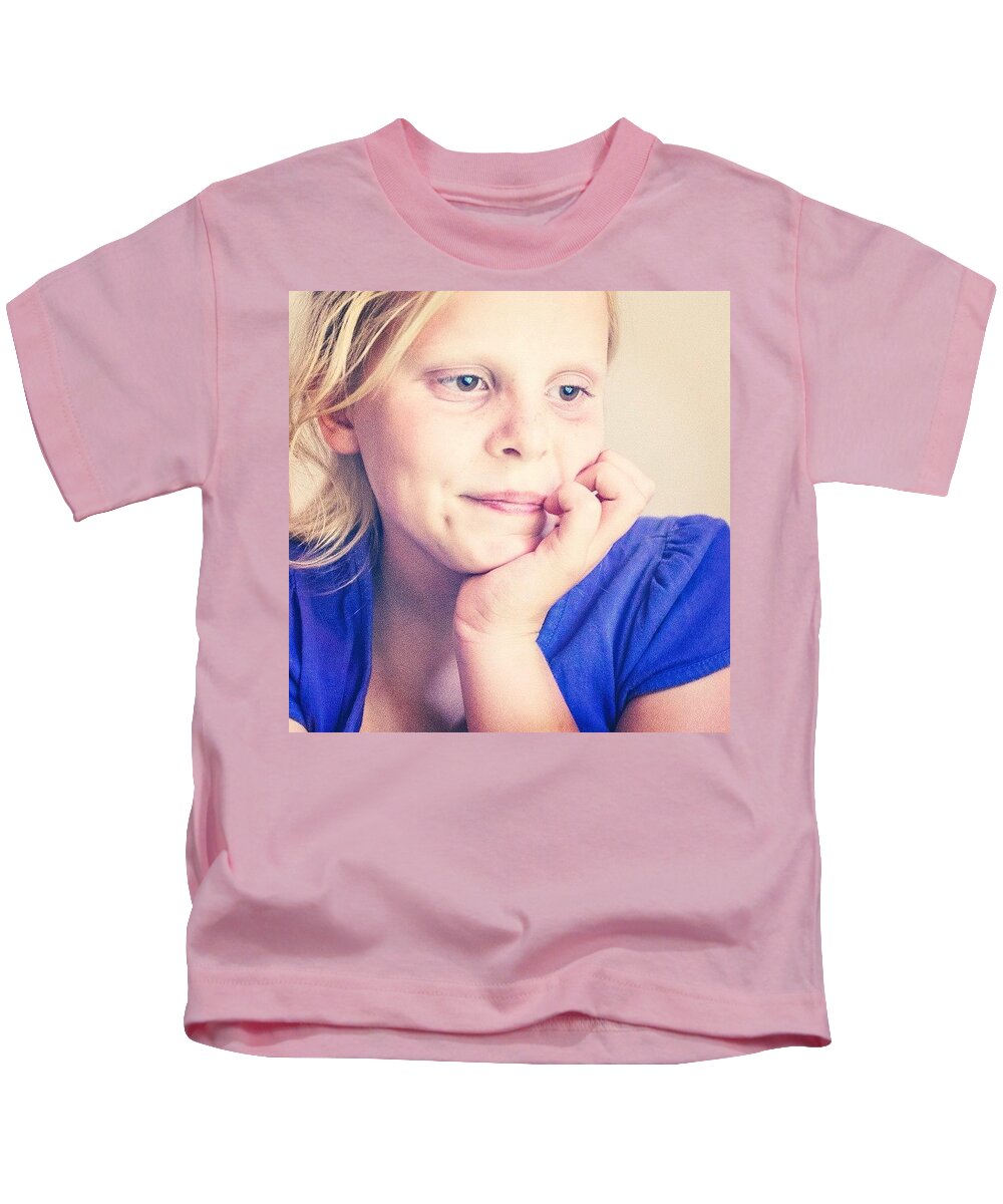 Thinking Kids T-Shirt featuring the photograph Beauty by Aleck Cartwright