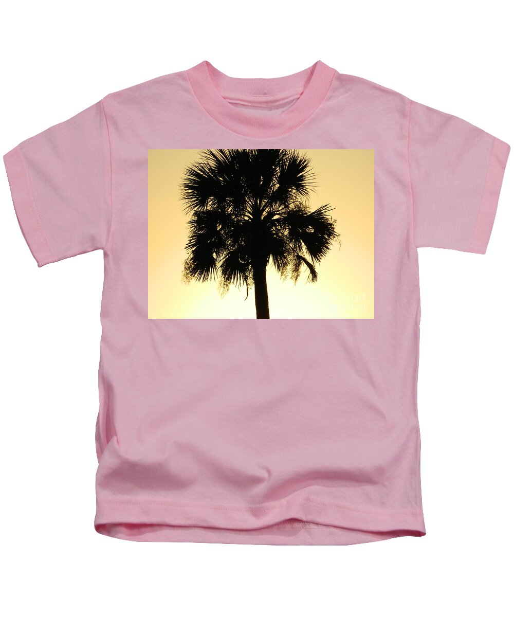 Palm Kids T-Shirt featuring the photograph Burning Palm by WaLdEmAr BoRrErO
