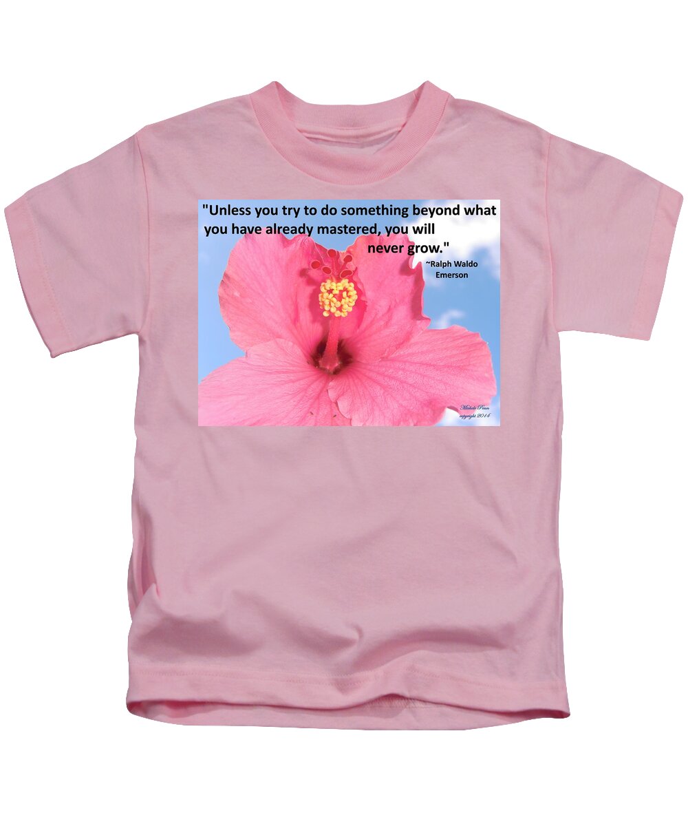 Happiness Kids T-Shirt featuring the photograph Choose your Quote Choose your Picture 5 by Michele Penn