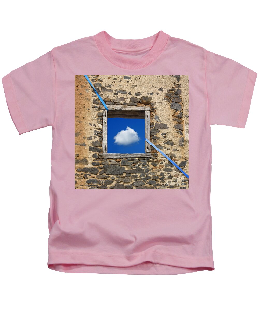 Outdoors Kids T-Shirt featuring the photograph Cloud by Bernard Jaubert