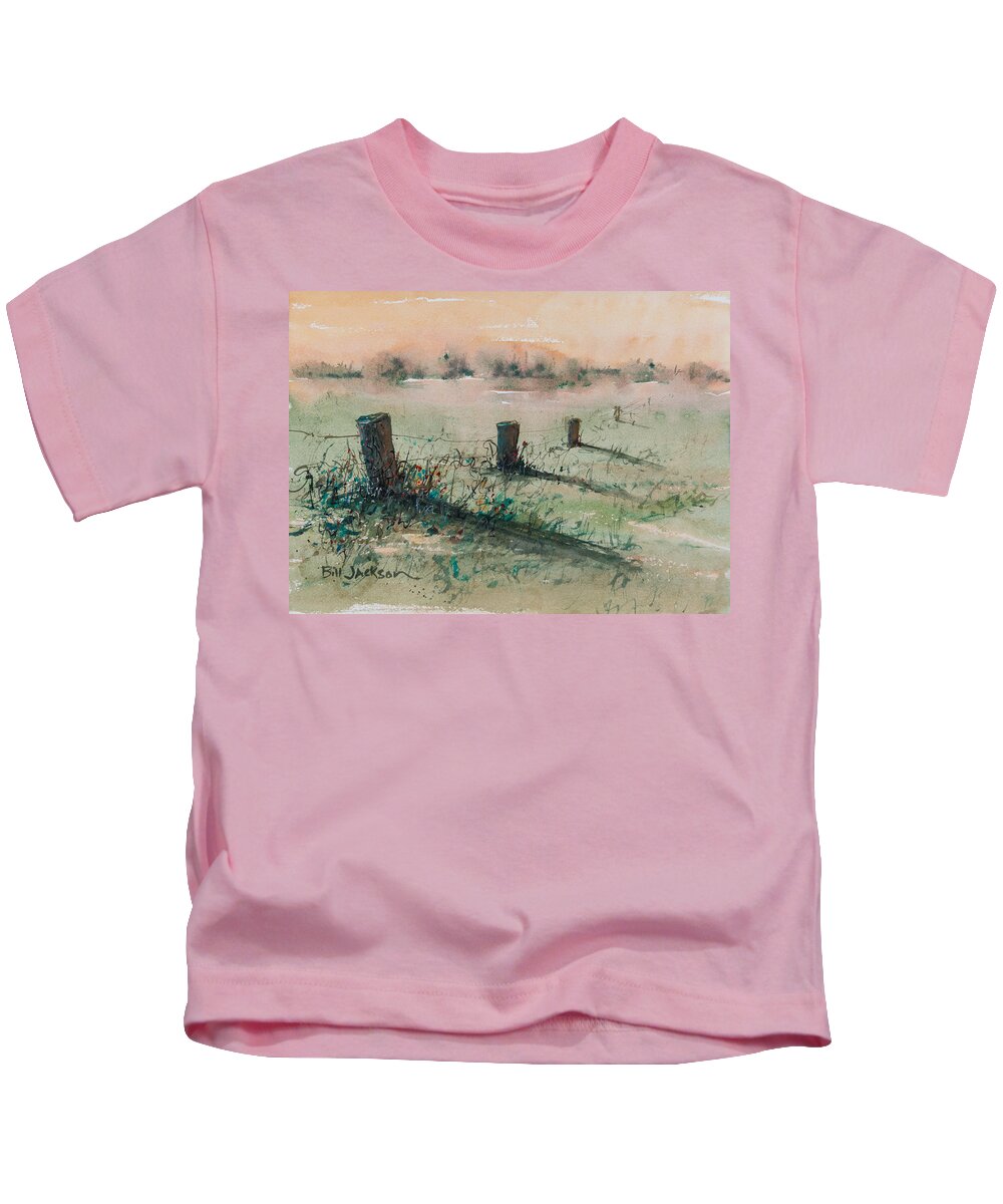 Delta Kids T-Shirt featuring the painting Delta 14 by Bill Jackson