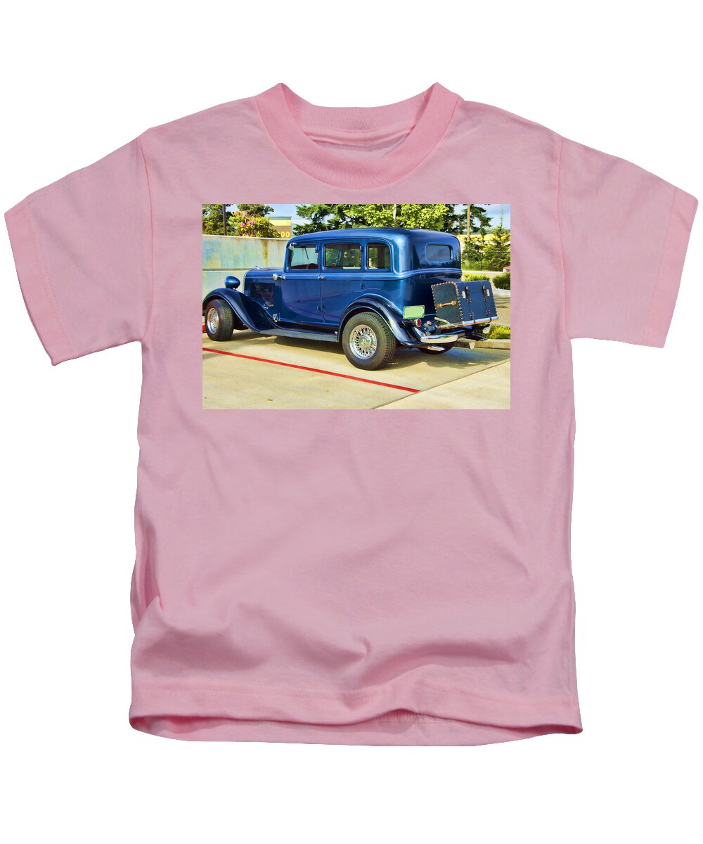 Hot Rod Kids T-Shirt featuring the photograph Family Hauler by Ron Roberts