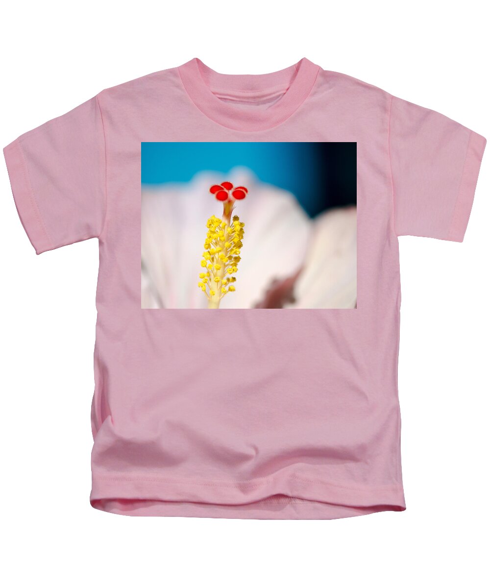 Hale Kai Hawaii Kids T-Shirt featuring the photograph Hibiscus No. 2959 by Georgette Grossman