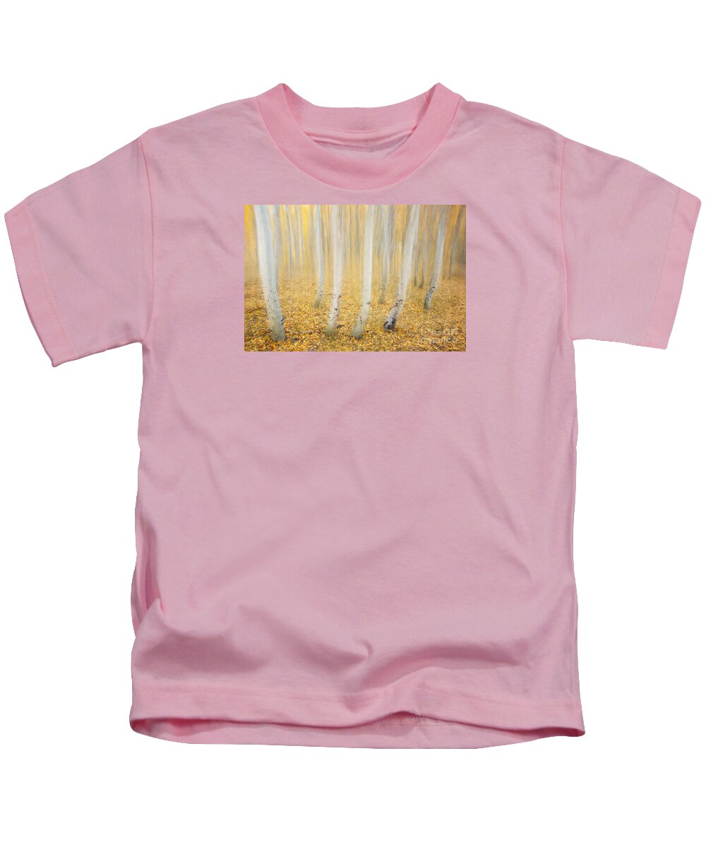 Autumn Kids T-Shirt featuring the photograph MEMORY of TREES by Alice Cahill