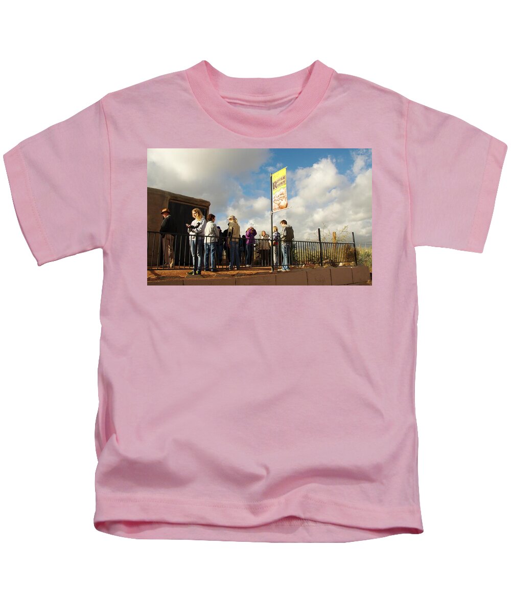 Out Of Africa Kids T-Shirt featuring the photograph Out of Africa Reptile House by Phyllis Spoor