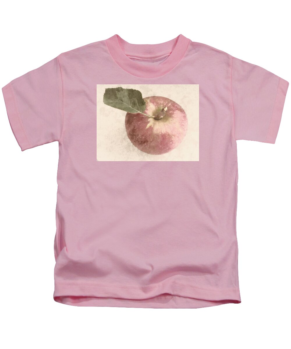 Apple Kids T-Shirt featuring the photograph Perfect Apple by Photographic Arts And Design Studio