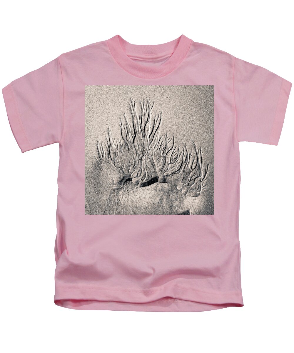 Sand Kids T-Shirt featuring the photograph Sand Trails by Patricia Schaefer