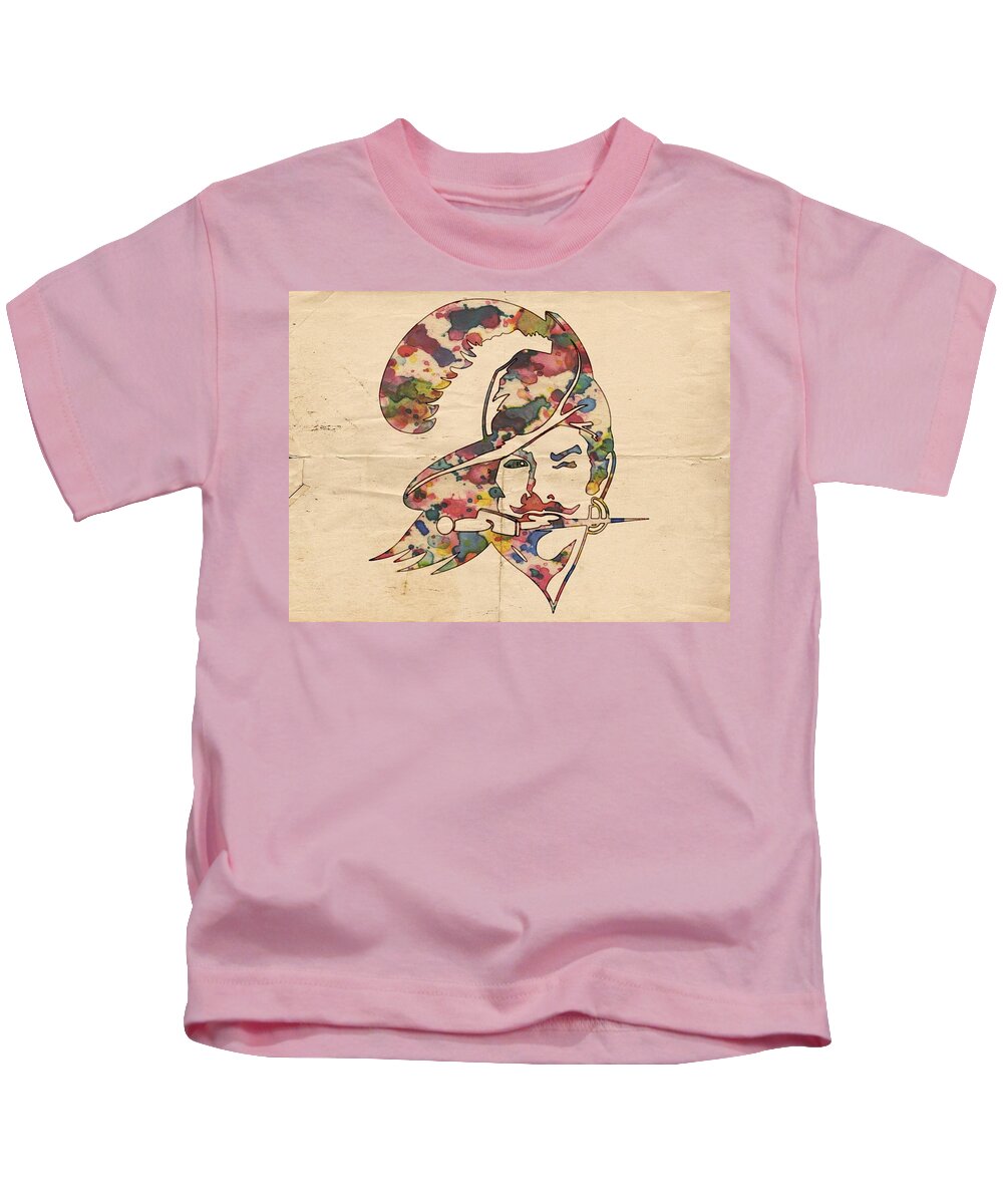 Tampa Bay Buccaneers Vintage Logo Kids T-Shirt