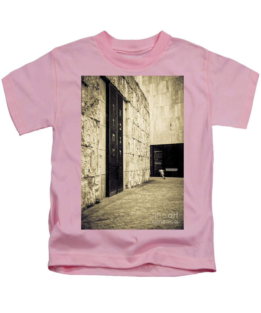 Jew Kids T-Shirt featuring the photograph The Synagogue by Hannes Cmarits