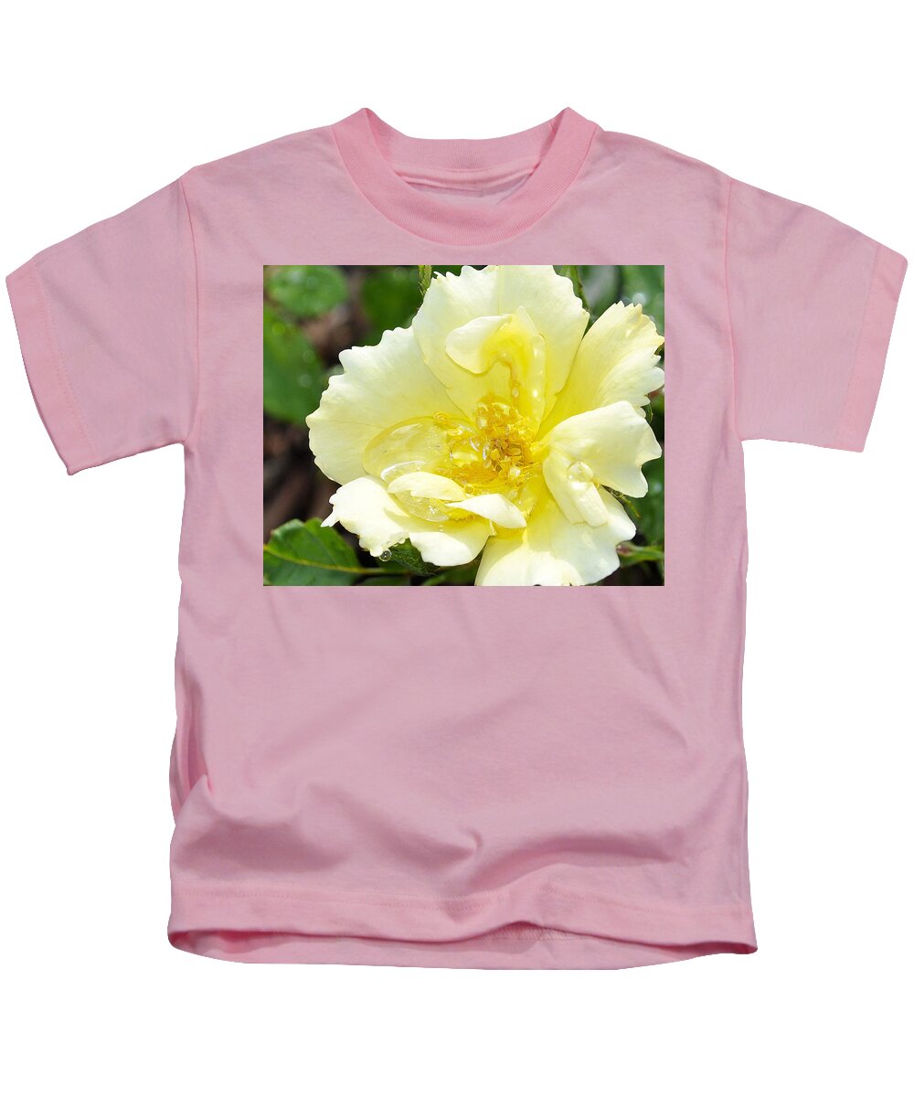 Rose Kids T-Shirt featuring the photograph A Rose Is A Rose RRP by Jim Brage