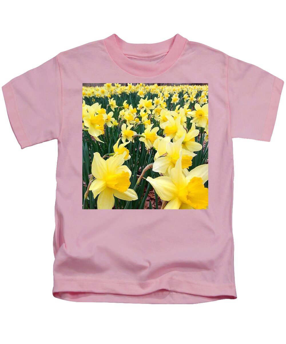 Flowers Kids T-Shirt featuring the photograph Angeline's Garden by Kate Arsenault 