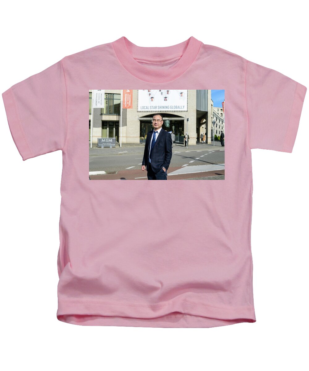  Kids T-Shirt featuring the photograph MSM Graduation Ceremony 2017 #7 by Maastricht School Of Management