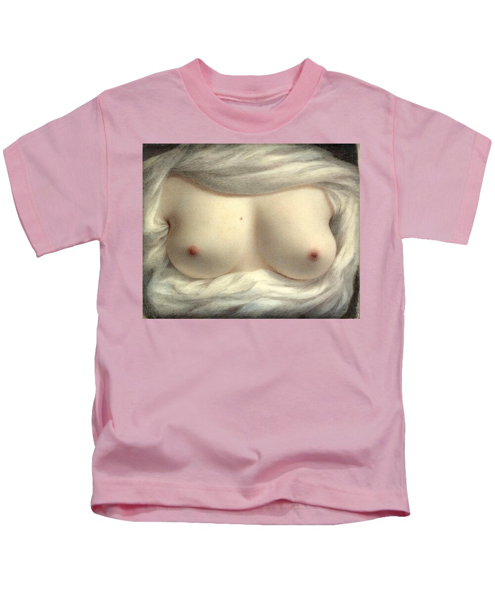 Sarah Goodridge Kids T-Shirt featuring the drawing Beauty Revealed by Sarah Goodridge