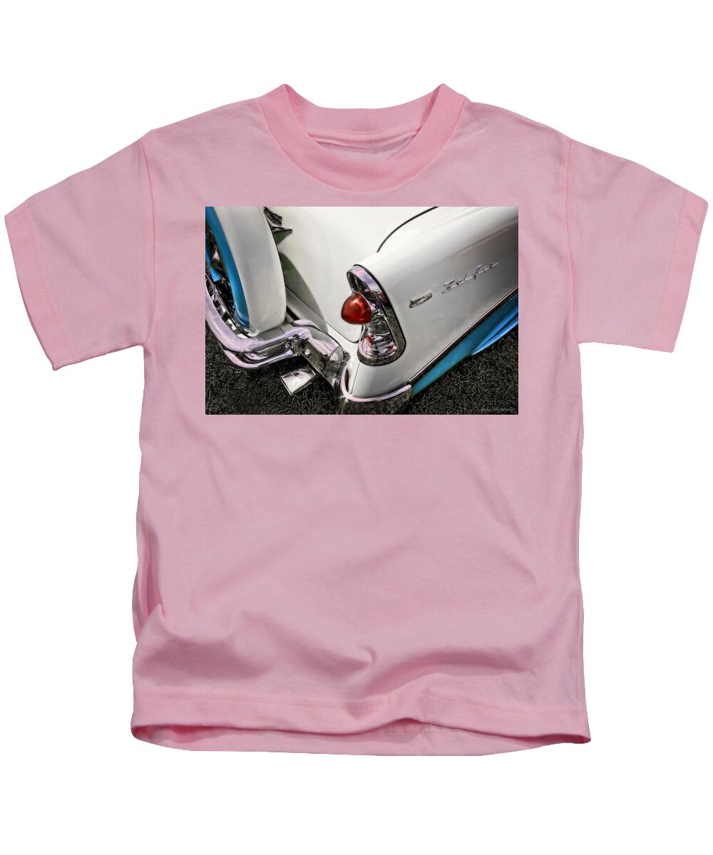 Transportation Kids T-Shirt featuring the photograph Belair Two by Jerry Golab