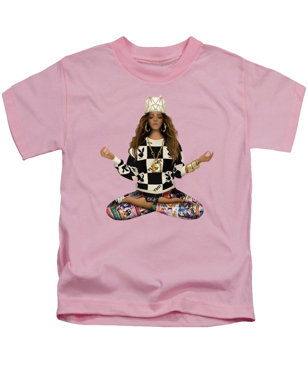 buurman apotheker ritme Beyonce - 711 Kids T-Shirt by Bo Kev - Fine Art America