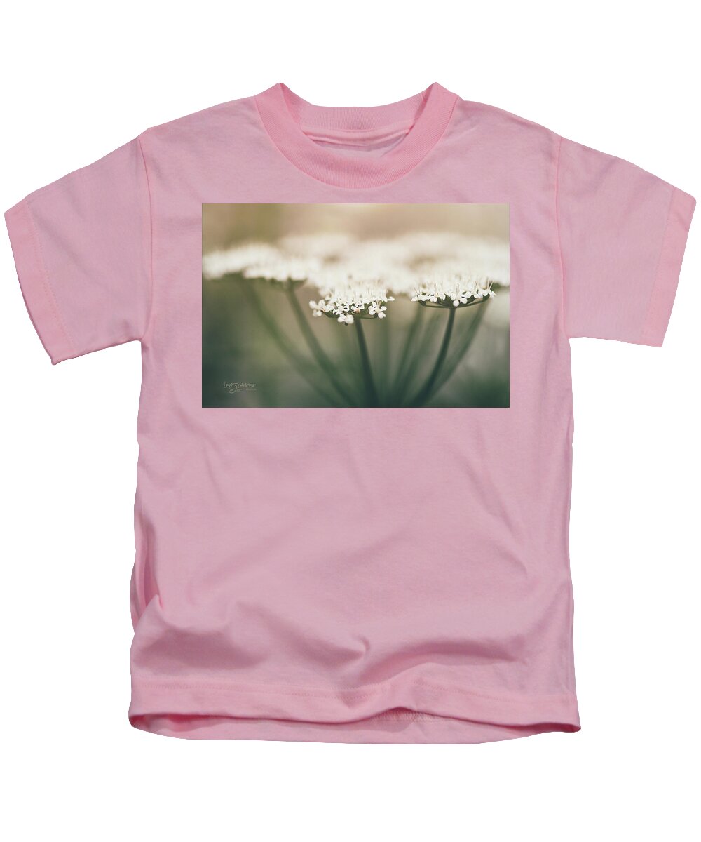 Flowers Kids T-Shirt featuring the photograph Focusing on the Queen by Joy Gerow