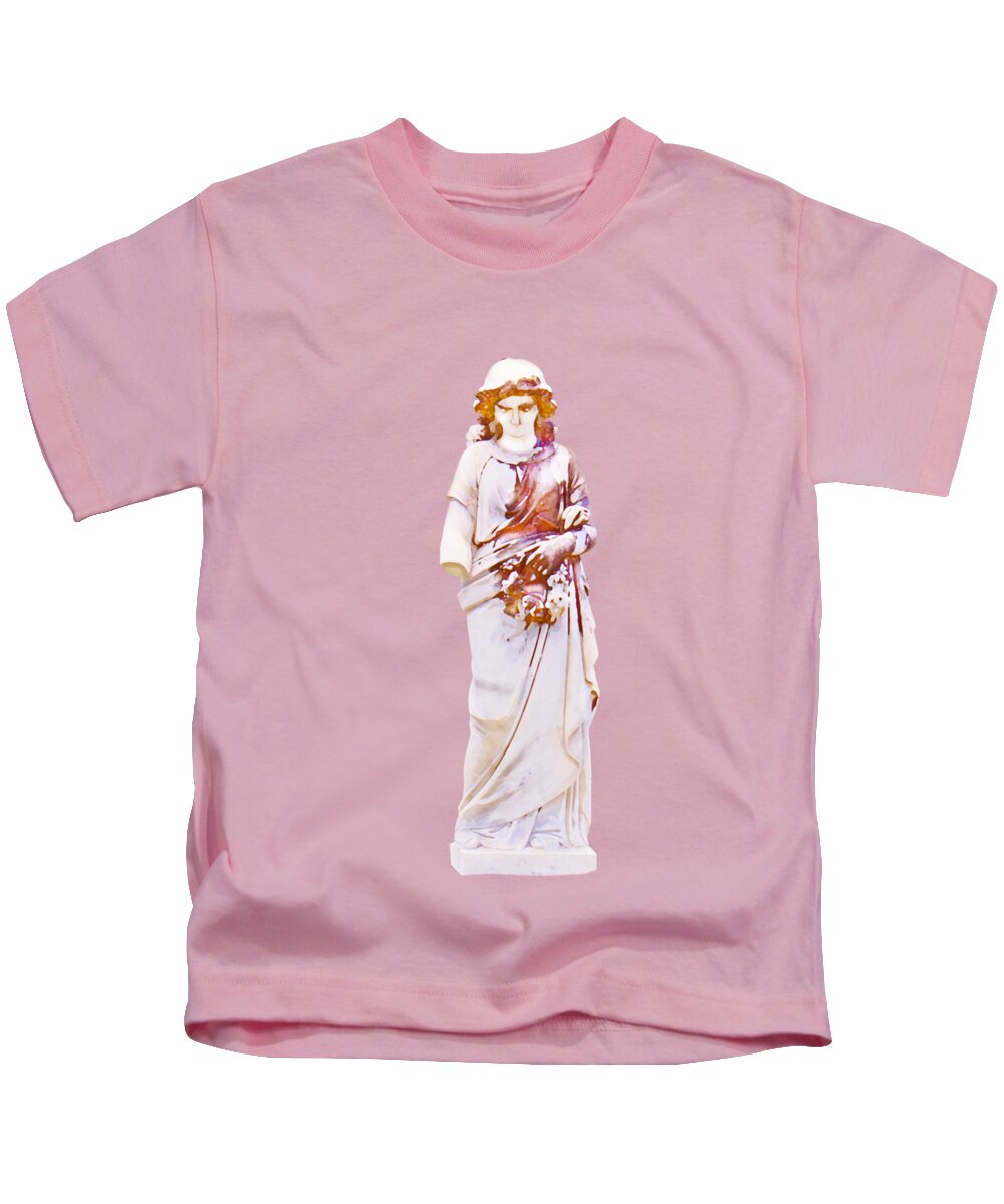 Susan Vineyard Kids T-Shirt featuring the photograph Key West Angel #1 by Susan Vineyard