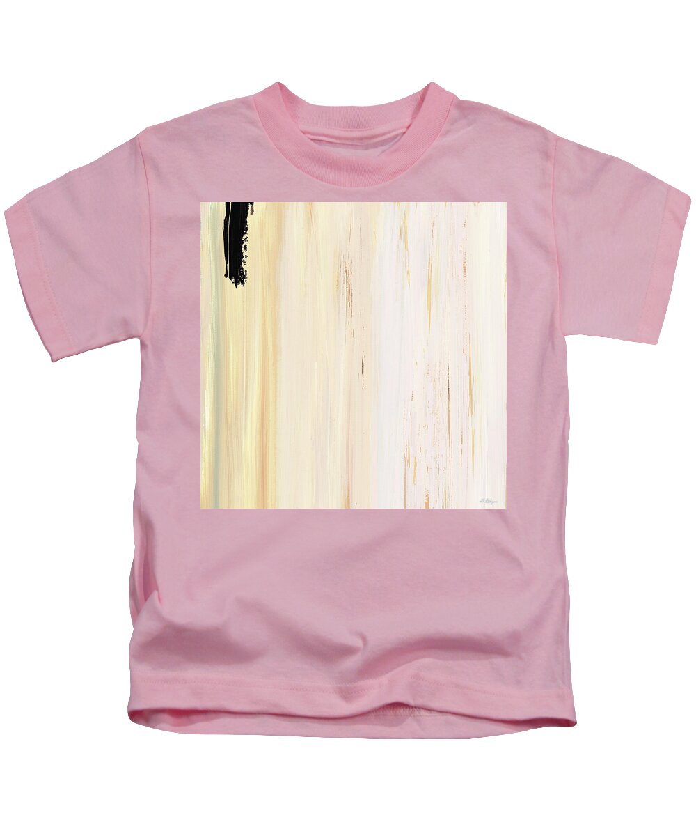 Modern Art Kids T-Shirt featuring the painting Modern Art - The Power Of One Panel 3 - Sharon Cummings by Sharon Cummings