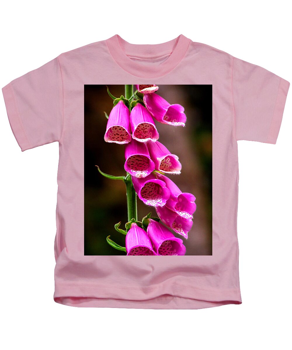 Flower Kids T-Shirt featuring the photograph Neon Blooms by Steven Myers