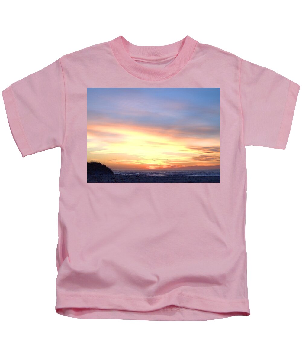 Seas Kids T-Shirt featuring the photograph New Day by Newwwman