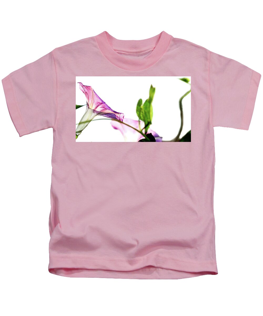Colorful Kids T-Shirt featuring the photograph Pink glory by Camille Lopez