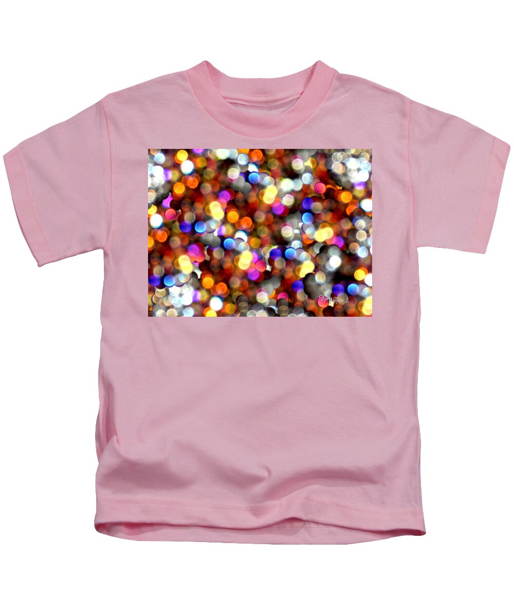 Art Kids T-Shirt featuring the photograph Sparkles #8885_4 by Barbara Tristan