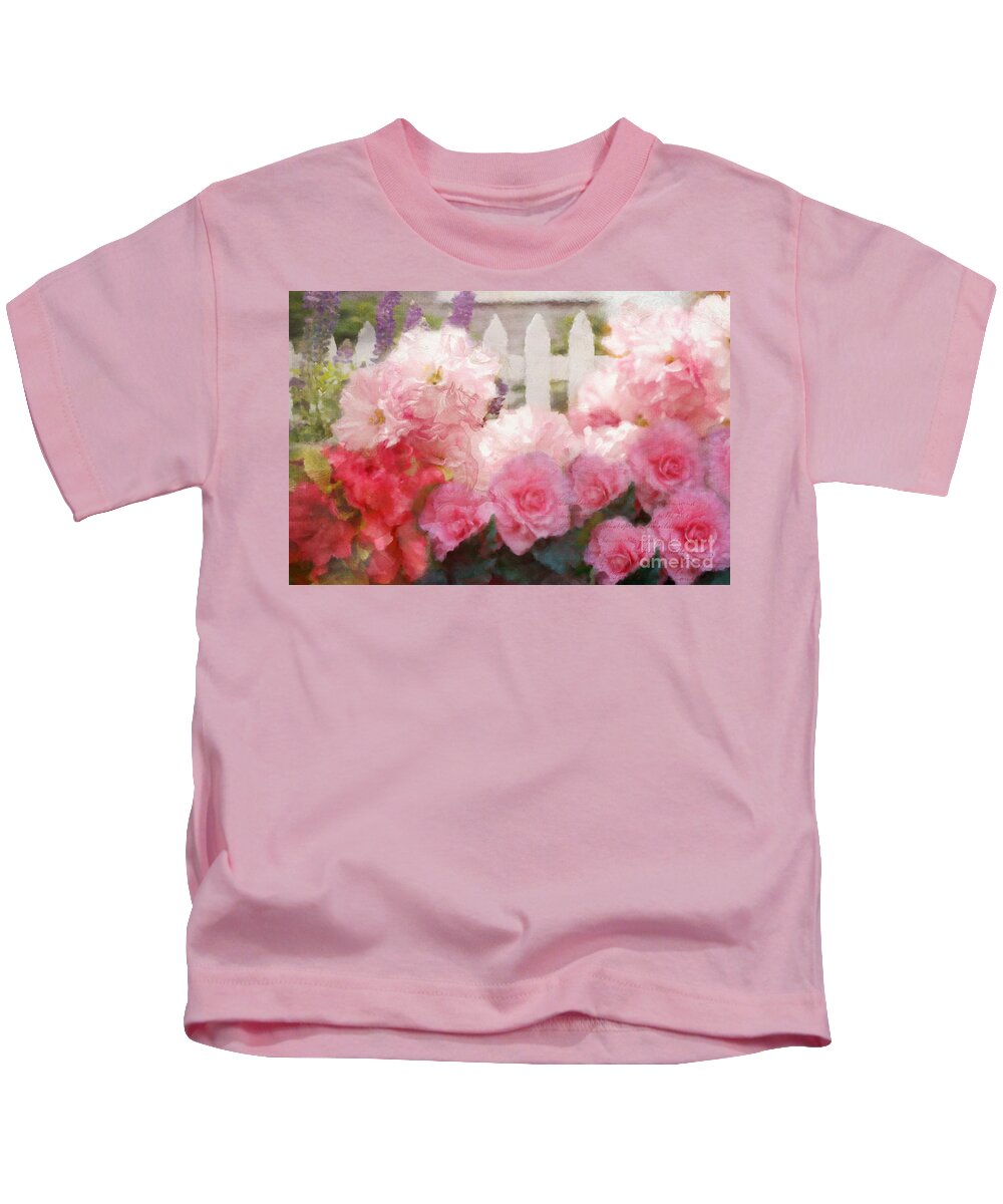Spring Flowers Kids T-Shirt featuring the photograph Spring Garden by JBK Photo Art