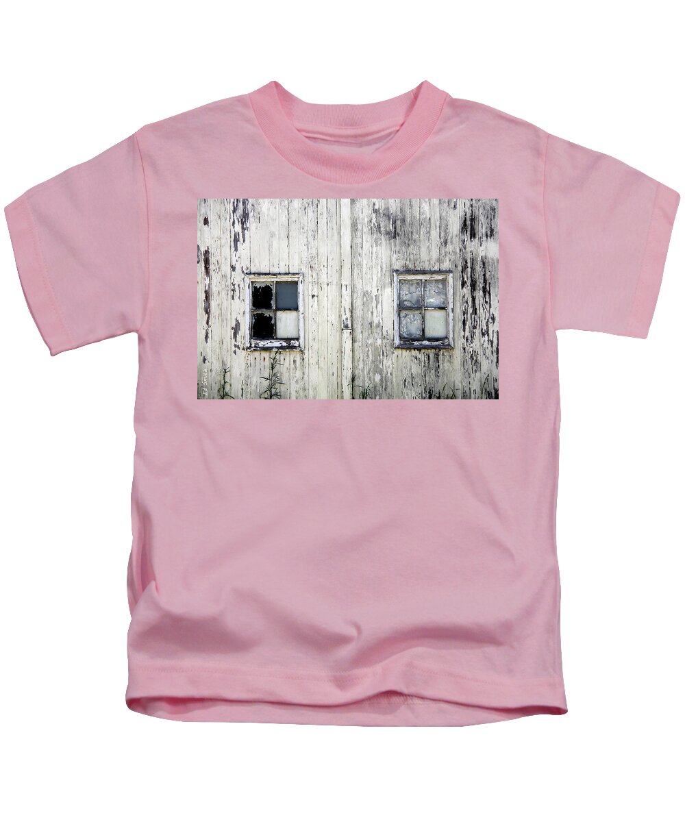 The Beauty Of Age Kids T-Shirt featuring the photograph The Beauty Of Age by Edward Smith