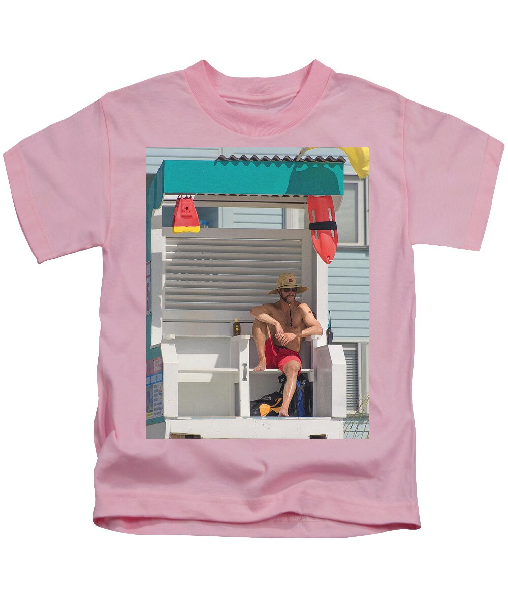 Original Kids T-Shirt featuring the photograph The Guard by WAZgriffin Digital