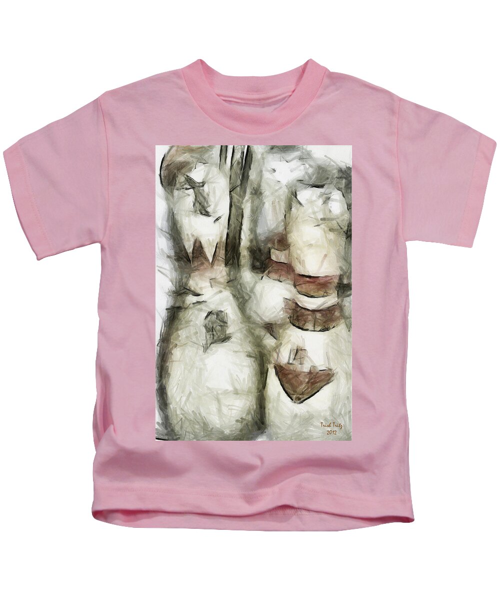 Bowling Ball Kids T-Shirt featuring the photograph Turkey Out by Trish Tritz