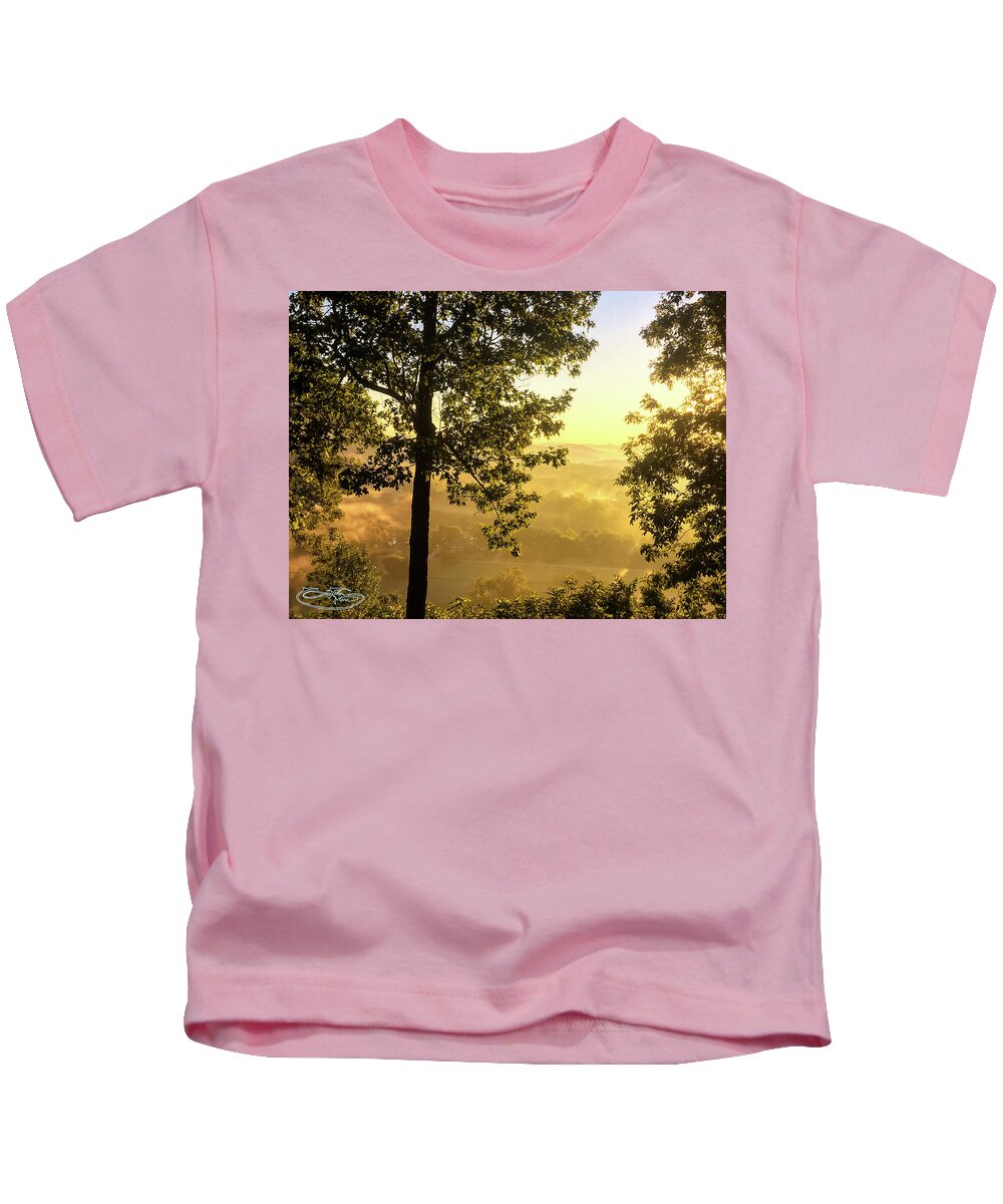 Arkansas Kids T-Shirt featuring the photograph Dads Final View by John Marr
