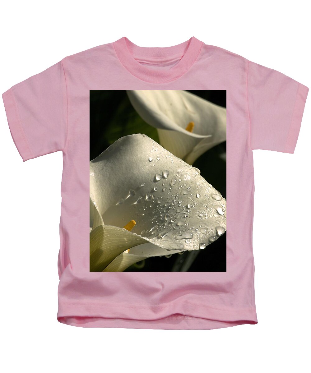 Botanical Kids T-Shirt featuring the photograph Easter Rain by Richard Thomas