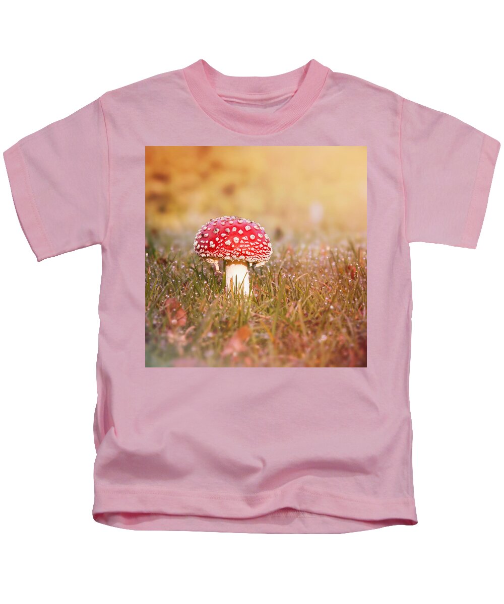 Toadstool Kids T-Shirt featuring the photograph I know the place by Jaroslav Buna