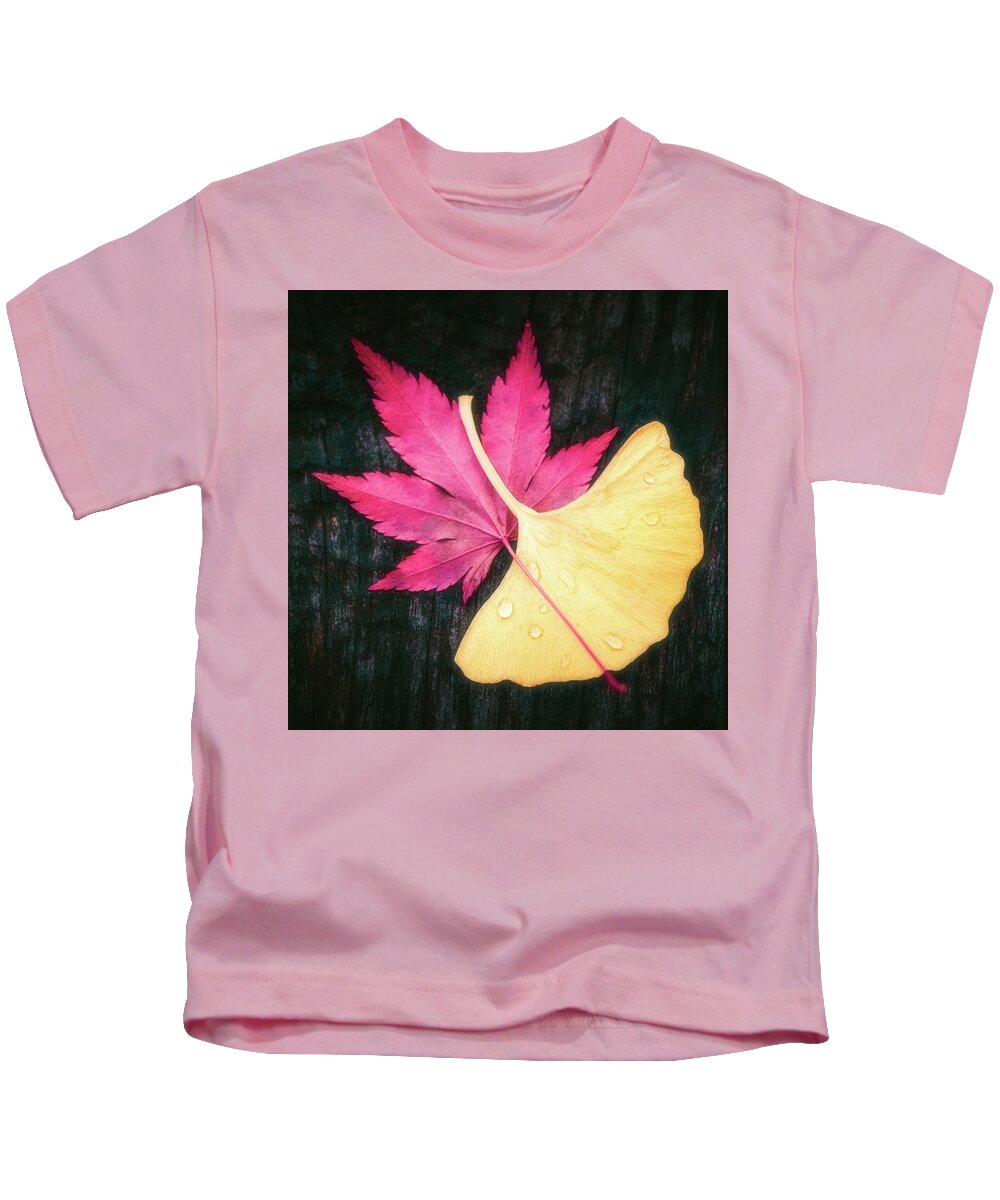 Autumn Kids T-Shirt featuring the photograph Red and Yellow by Philippe Sainte-Laudy