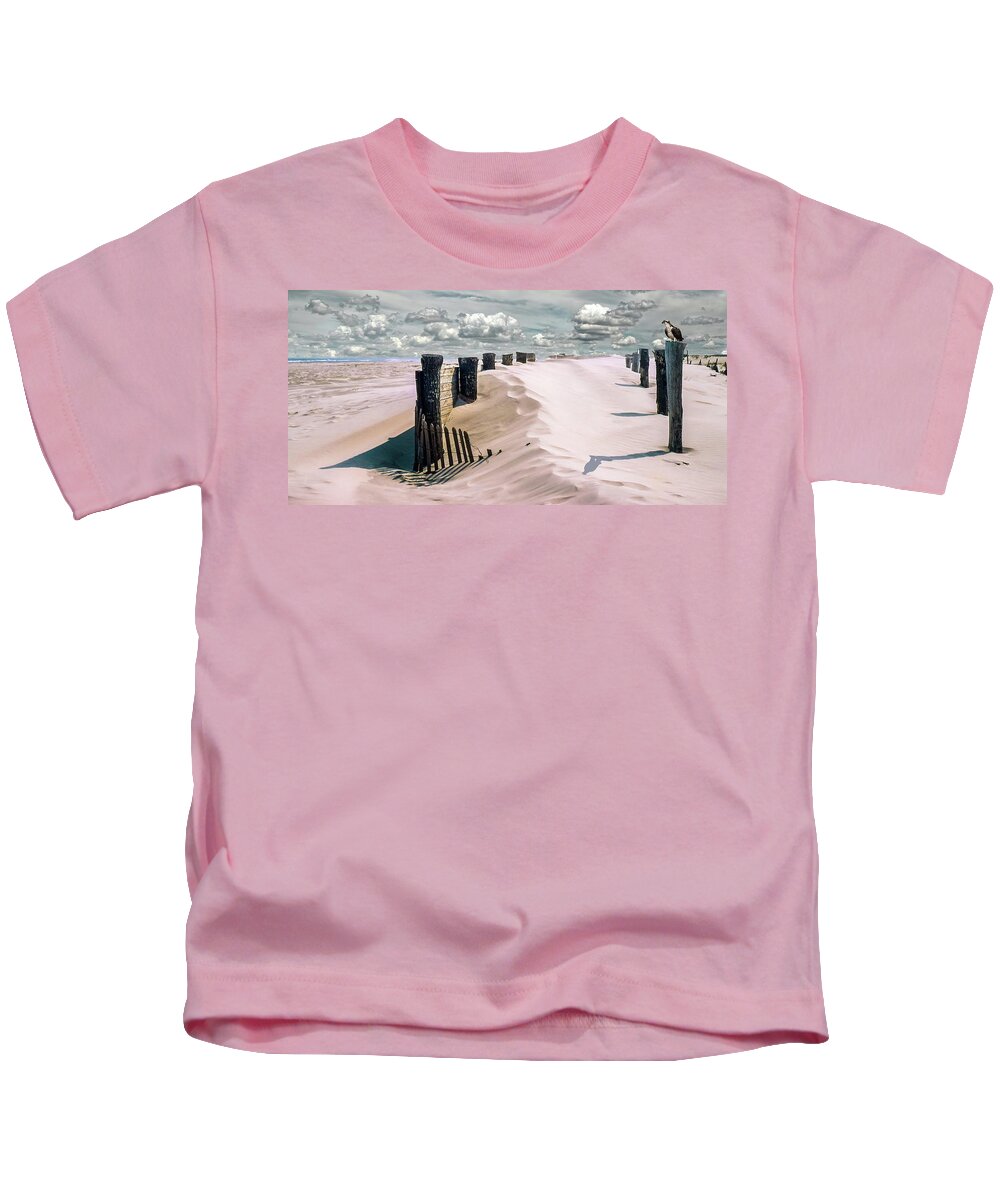 Sky Kids T-Shirt featuring the photograph Sand by Richard Goldman