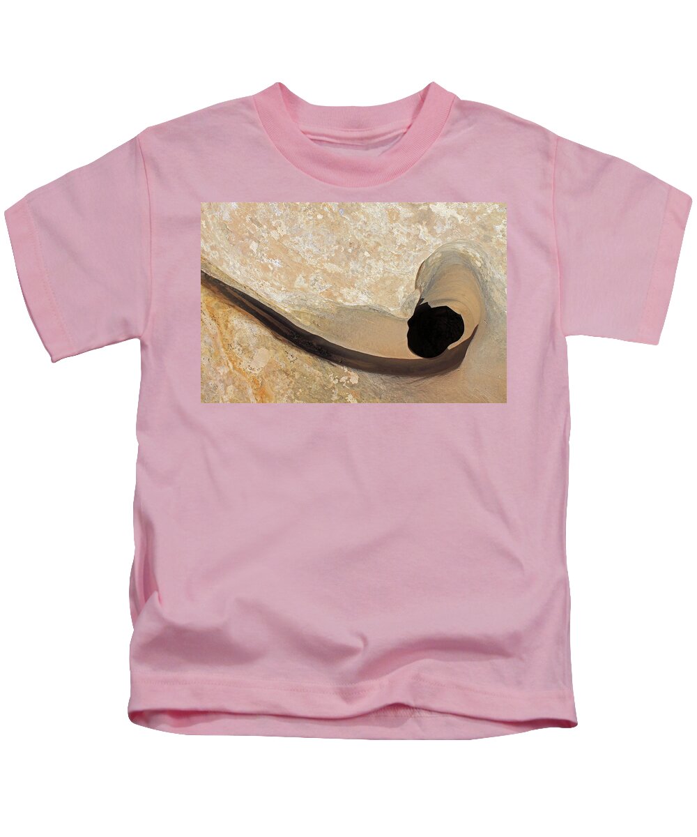 Utah Kids T-Shirt featuring the photograph Sandstone Curlyque by Jonathan Thompson