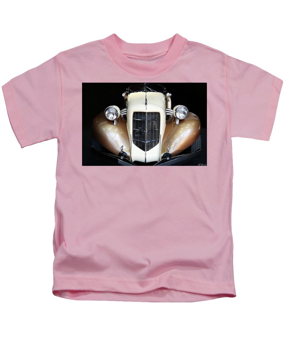 1936 Kids T-Shirt featuring the photograph 1936 Auburn 851 Speedster by Peter Kraaibeek