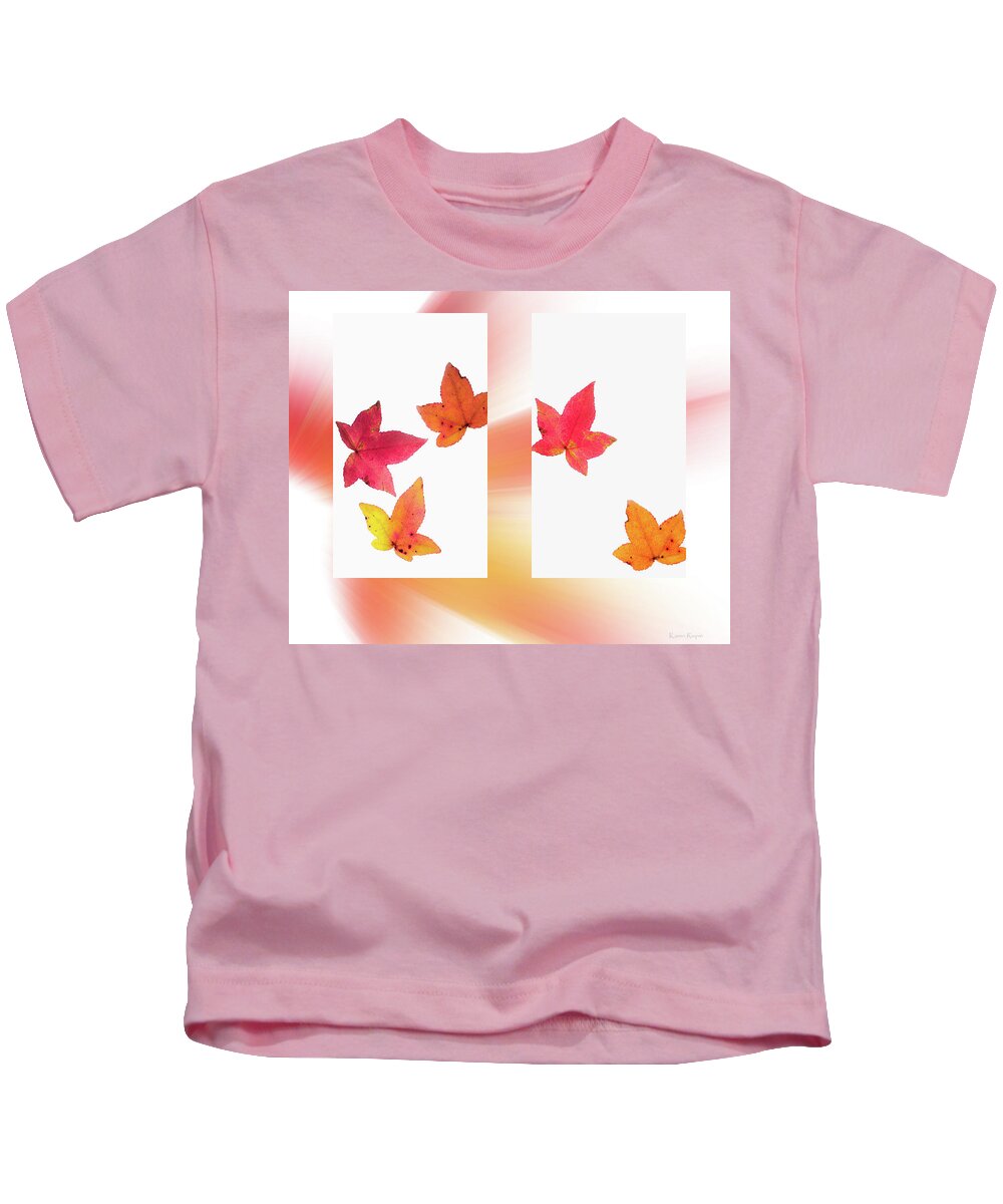 Maple Kids T-Shirt featuring the photograph Brilliant Fall Leaves by Phil And Karen Rispin