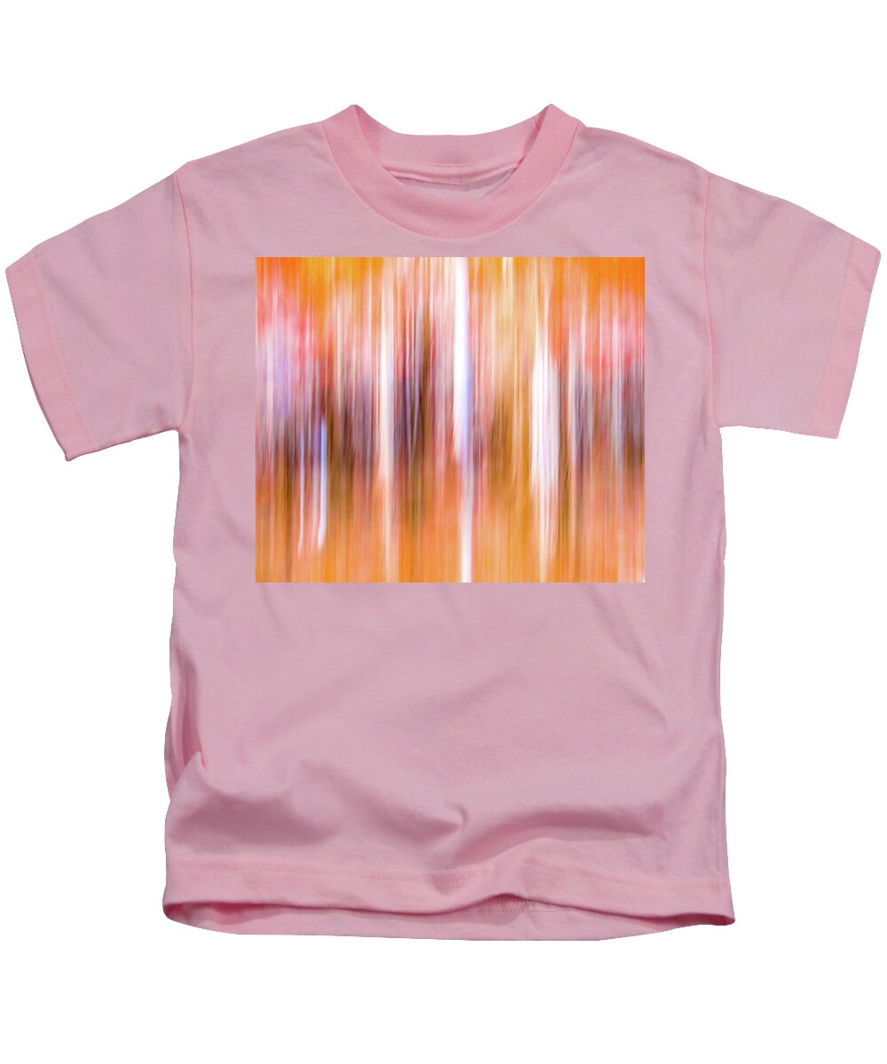 Abstract Kids T-Shirt featuring the photograph Caddo Abstract 914 by David Downs