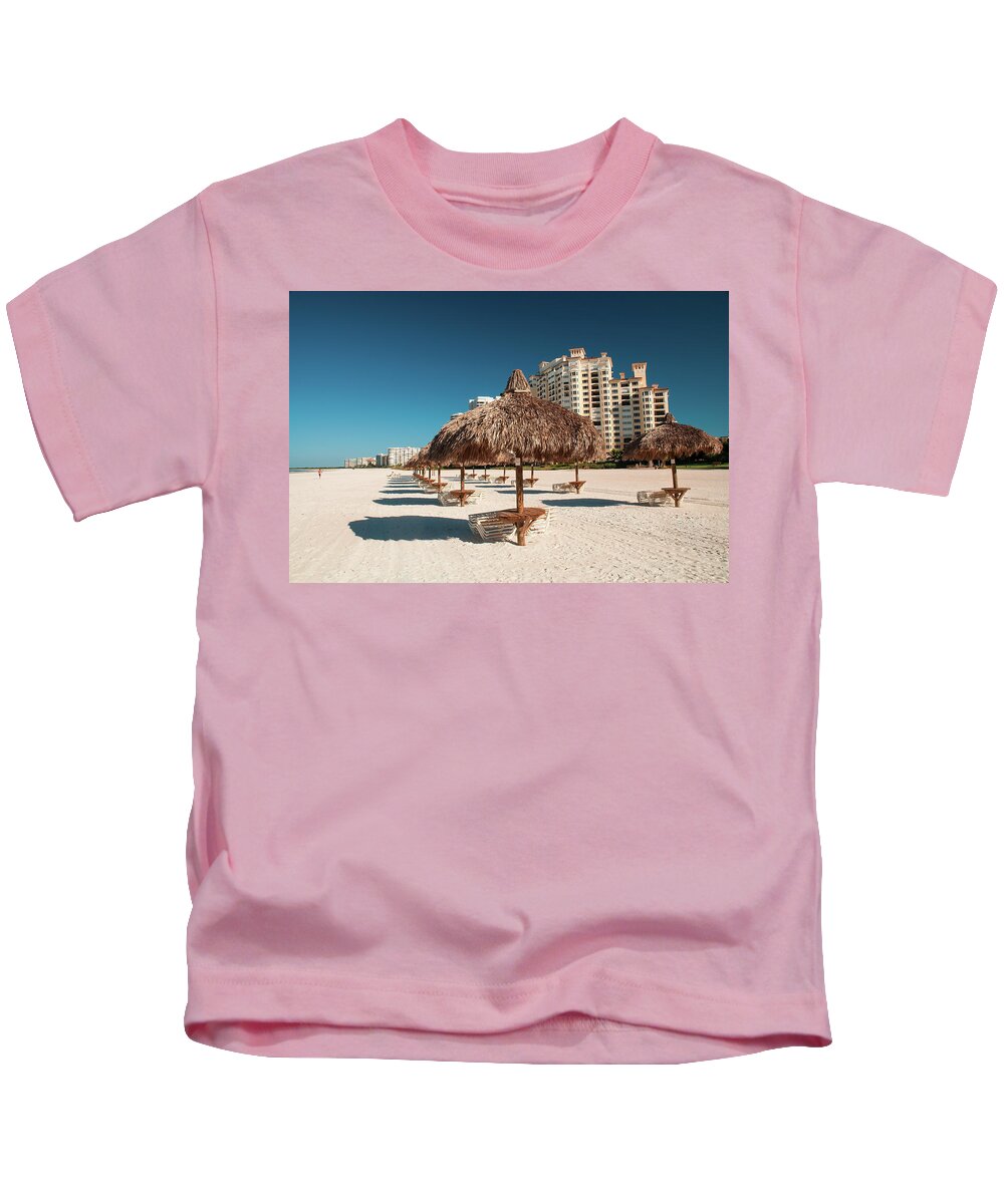 Florida Kids T-Shirt featuring the photograph Early Morning Marco Island Beach by Gary Slawsky