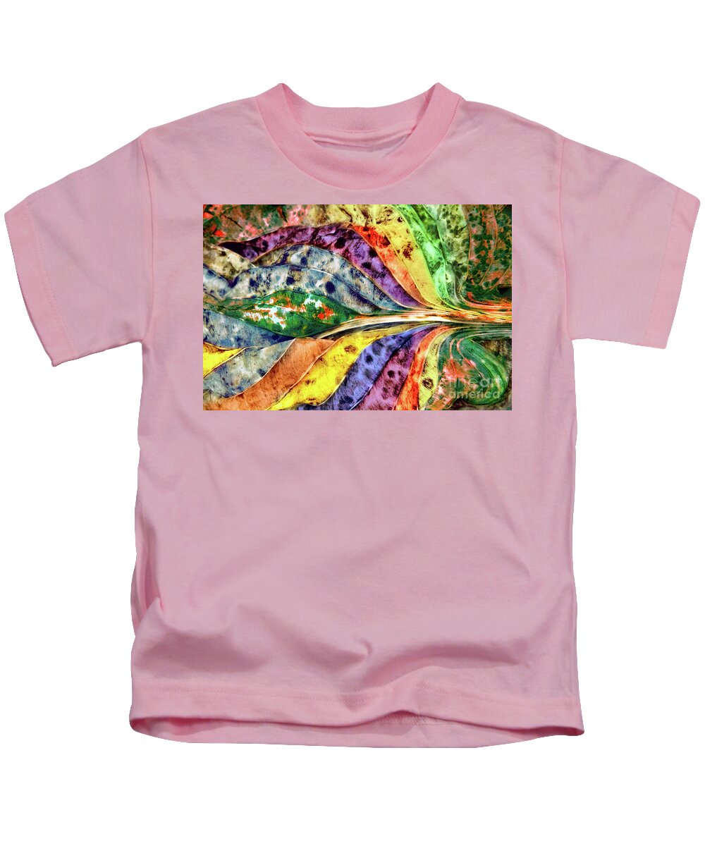 Abstracts Kids T-Shirt featuring the photograph Joseph's Coat by Marilyn Cornwell